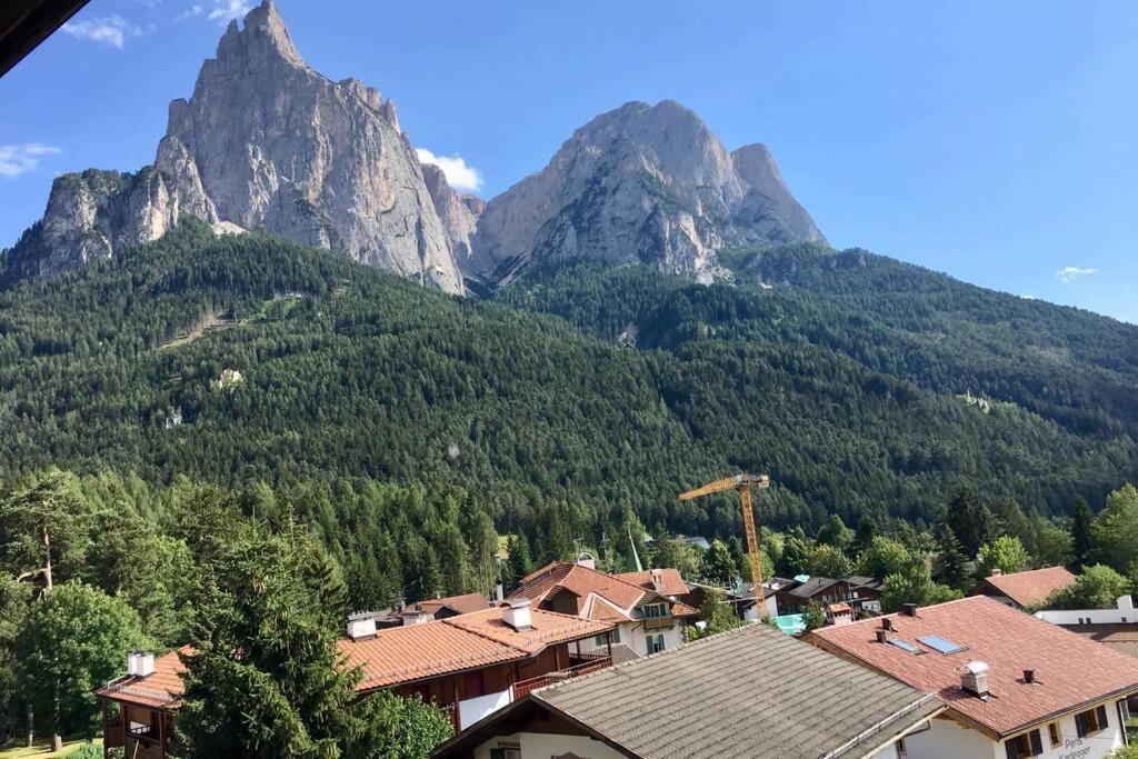 Fantastico Monolocale In Siusi Sciliar Daire Dış mekan fotoğraf