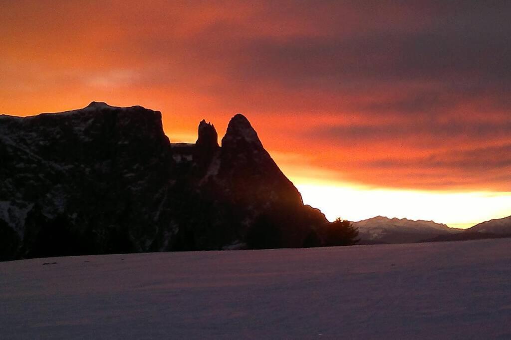 Fantastico Monolocale In Siusi Sciliar Daire Dış mekan fotoğraf